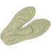Orthotic Arch Support Insole for Flat Feet - Memory Foam Shoe Pad for Plantar Fasciitis Comfort (Women - Gold - Buy Online on GoSupps.com