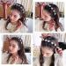Double Bangs Pearl Headband Clips for Women - 2pcs Fashion Hair Accessories - Buy Online on GoSupps.com