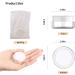24-Pack 10ml Clear Empty Cream Can - Transparent Jars with Screw Cap for Lotions Candles & Cosmetics - Buy Online on GoSupps.com
