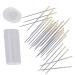 30pcs Cross Stitch Needles Hand-Stitched Embroidery  Embroidery Hand Needles Sewing Needles for Cross Stitching - Size 24