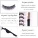 Magnetic Eyelashes natural look 2 Tubes of Black Magnetic Eyeliner and 7 Pairs 3D eyelashes magnetic Reusable False Eyelashes Magnetic Lashes Easy to Wear Waterproof-No Glue Needed 7 Pairs magnetic eyelashes - Buy Online on GoSupps.com