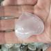 Rose Quartz Heart Crystals Natural Stones and Minerals Quartz Rose - (Color: 160-200Gram) - Buy Online on GoSupps.com