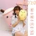AMOZO Cute Cartoon Boba Milk Tea Plush Doll - Giant Bubble Stuffed Tea Cup Pillow Toy (Pink 35cm) - Buy Online on GoSupps.com