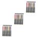 Beavorty 36 Pcs Lip Liner Eyeliner Eyebrow Pen Make up Lip Liners Pencil Makeup Supplies Lasting Gel 1 count (Pack of 1) Assorted Colorx3pcs