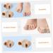 Gleavi Two Hole Toe Separator 4pcs - Silicone Bunion Guard & Nail Art Stand - Foot Care Supplies for Men and Women - Assorted Color - Buy Online on GoSupps.com