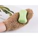 Milists Jute Fiber Bath Hand Shoes & Soap Bag 2 Piece Set for Foaming & Drying Soap | Natural Shower Gloves - Buy Online on GoSupps.com