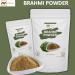 mGanna Natural Brahmi Bacopa Monnieri Powder 1 Pound Herbal Supplement for Hair and Brain Health 454 Grams - Buy Online on GoSupps.com