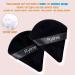 Rytrre 12 Pieces Triangle Powder Puff Set - Soft Velour Makeup Sponges for Loose Powder & Foundation - Stocking Stuffers Gift for Women - Black and Pink - Buy Online on GoSupps.com