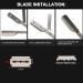 Buy Foldable Stainless Steel Manual Hair Razor Perfect Face Care Tool for Men | Premium Beard Razor Set - Buy Online on GoSupps.com