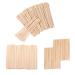 Wax Spatel hair removal wooden sticks 300 pieces of wooden spatula for hair removal disposable cosmetics spatula for hair removal wood wax spatula waxing stick stirring sticks 3 styles wooden mouth spatula