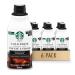 Starbucks Cold Brew Coffee Concentrate Signature Black 6 X 946 ML Bottles 6 Count Chocolate 6 count (Pack of 1)