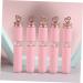 SOIMISS 5 pi ces Tubes Gloss L vres Plastique Vide Forme de C ur R utilisables et Rechargeables pour Liquide L vres DIY Flacons Portables Rose - Buy Online on GoSupps.com