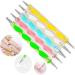 5X Colorful 2 Way Dotting Pen Tool - Professional Nail Art Tip & Dot Paint Manicure Kit for Perfect Nail Designs - Buy Online on GoSupps.com