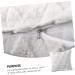 Zerodeko Pillow Sofa Decorate Plush White White 45X45X5CM - Buy Online on GoSupps.com