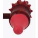 Ruilogod Wooden Handle 7 Pin Massage Hammer - Stress Reliever & Personal Care Tool in Burgundy | International Shipping Available - Buy Online on GoSupps.com