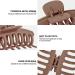 8 Pcs Nonslip Hair Claw Clips for Women and Girls - Strong Hold Matte Claw Clips - Vintage Jaw Clips in Cream, Beige, Dark Brown, Black - Buy Online on GoSupps.com