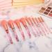 10 set of 10 Pieces Women Makeup Brushes Set Universal Ladies Fan Shaped Blush Foundation Cosmetic Brushes Applicator Tools Pink 10 set of (Pink) - Buy Online on GoSupps.com