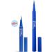 3INA MAKEUP The Color Pen Eyeliner 850 Mini Blue Liquid Eyeliner 14h Longwear Travel Size Matte Liner Sensitive Eyes - Buy Online on GoSupps.com