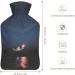 Lighthouse Hot Water Bottle with Plush Cover - 26.5x15.3cm Hand Warmer for Adults & Children - International Shipping Available - Buy Online on GoSupps.com