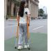 Underarm Crutches Adjustable Walking Canes for Adults Ergonomic Handle Walkers Aid for The Elderly Suitable for Height: 150-190cm/5'-6' 2'' (Color : Yellow Size : 1 Count) Double The Comfort (Ye Yellow 2 counts - Buy Online on GoSupps.com