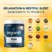 Organifi Gold Superfood Supplement Powder - 30 Servings - Stress Support, Better Rest, Relaxation, and Sleep - Turmeric and Reishi Infused - 6.98oz - Buy Online on GoSupps.com