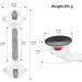 Suction Cup Grab Bar with Indicators 15 Inch - 1.25" Diameter  iMomwee Adhesive Gray Bathroom Grab Bar Safety Balance Handrail  Handicap Elderly Senior Injury Disable Portable Assist Shower Handle 1 gray&white - Buy Online on GoSupps.com