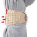 XJKLBYQ Adjustable Decompression Back Belt for Men | Khaki Spine & Lumbar Support | Fits 66-110 cm - Buy Online on GoSupps.com