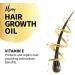 Hair Growth Oil with Rosemary Essential Oil - Rosemary Oil for Hair Growth - Treats Dry Damaged Hair - For Men & Women Promotes Thicker Fuller Hair - 100ml - Made in the UK - Ready to use. - Buy Online on GoSupps.com