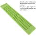 Portable Braille Writer - Durable Plastic 4 Lines & 28 Cells Easy to Use for Efficient Braille Writing - International Shipping Available - Buy Online on GoSupps.com