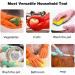 Holoras Reusable Household Gloves Rubber Kitchen Dishwashing Gloves 3 Pairs Orange - Buy Online on GoSupps.com