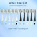 Replacement Toothbrush Heads for AquaSonic Duo - 10 Pack (5 White & 5 Black) with Covers | International Shipping - Buy Online on GoSupps.com