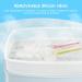 Vicloon U Shaped Toothbrush Set of 2 for Children (7-12 Years) - Soft Silicone Brush Head - Yellow/Pink - Buy Online on GoSupps.com