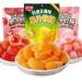 Assorted Mango Flavor Soft Candy Peelable Fruit Fudge white peach Peeling Fruit Fudge Peeling Chewing Candy Hawthorn Candy Wedding Candy Hand peeled candy Chinese Snacks (Green Grapes 1bag) Green Grapes 1bag