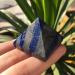 Natural Lapis Lazuli Quartz Crystal Pyramid Natural Stones and Minerals Suitable for Furniture Decoration Ornaments Home Goods