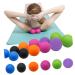 Magiclulu massage roller the office massage ball Footb footb travel peanut lacrosse acupressure roller deep tissue peanuts foot massage device double ball massage bunk yoga ball peanut balls