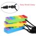 Rainbow Sensory Chewing Chain Set (4 Pieces) - Oral Motor Skills Autism & ADHD Solutions Bite Ring & Chewing Trailer - Buy Online on GoSupps.com