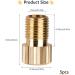 5-Piece Bicycle Valve Adapter Set - All-in-One Auto Valve French Valve & Air Pump Adapters with Sealing Rings for Efficient Inflation - Buy Online on GoSupps.com