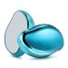 Crystal Hair Eraser - Painless Silky Hair Removal Stone for Women and Men - Fast & Easy Magic Hair Remover for Arms, Legs & Back (Sky Blue) - Buy Online on GoSupps.com