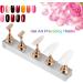 Nail Tips Stand Holders False Nail Display Stand Holder Set Nail Art Practice Holder Gold Magnetic Nail Showing Shelf - Buy Online on GoSupps.com