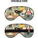Mid-Century Modern Cat Eye Mask | Breathable Travel Eye Patch for Relaxation | Perfect Gift for Her - Buy Online on GoSupps.com