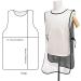 Hair Stylist Apron TPU Hair Salon Work Apron Transparent Work Vest Waterproof Barber Haircut Apron Adjustable Bib Apron for Stylist Accessories - Buy Online on GoSupps.com