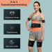 Zhailyn EMS Abdominal Muscle Stimulator - Portable Home Fitness Trainer | 8 Modes 19 Gears USB Rechargeable - Buy Online on GoSupps.com