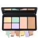 Color Corrector Contour and Concealer Set Full Coverage Concealer | Contour and Concealer Kit 6-Color Concealer Foundation Kit Brightening Cream Concealer Palette - Buy Online on GoSupps.com