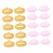 DECOMELODY 20Pcs Hydrating Collagen Lip Mask Exfoliating Moisturizing Treatment for Soft Plump Lips Selection Wrinkle Effect for Daily Use