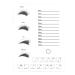 Beaupretty 1pc Eyelash Display Board Eyelash Grafting Supply Grafting Eyelash Holder T Tool Lash Tools for Eyelash Extensions Eyelash Storage Tray Pallets Glue Rack Acrylic Cosmetic 1 Count (Pack of 1) Transparent color