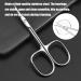 Cuticle Scissors Stainless Steel Small Manicure Scissors Nail Scissors for Women Professional Nail Scissors for Trimming Eyebrows Nose Hair Finger & Toe Nail Care - Buy Online on GoSupps.com