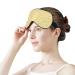 Buy Childhood Cancer Day Yellow Ribbon Sleep Mask for Women | Adjustable Eye Shades Cover with Elastic Strap - Buy Online on GoSupps.com