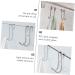Alipis 1pc S-Hook Bird Feeder Hanger Plant Hangers Indoor S- Shaped Hook Double Door Hook Storage Bag Hook 12x6cm Silver - Buy Online on GoSupps.com