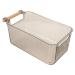 Housoutil manicure trending products 2023 care storage basket soaking container gel plate manicure tool manicure supply pill box household container supplies nail Popularity Beech 28x15.5cm Grey