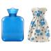 MAIES hot water bottles/classic hot water bottle hot bottle with water injection Long -lived heat pocket Re -used portable heat bottle for student dormitories Suitable for W